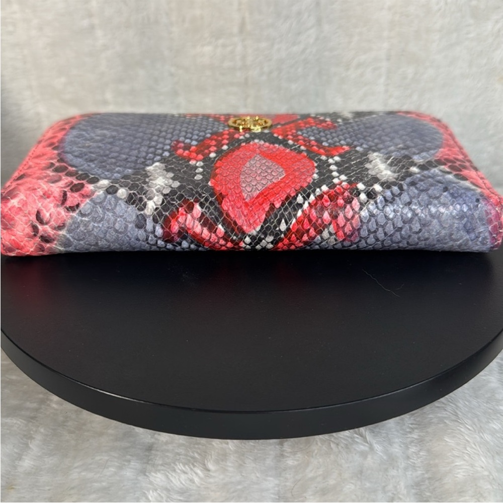 Tory Burch Python Embossed Leather Zip Around
Continental Wallet - NWOT - Picture 12 of 12